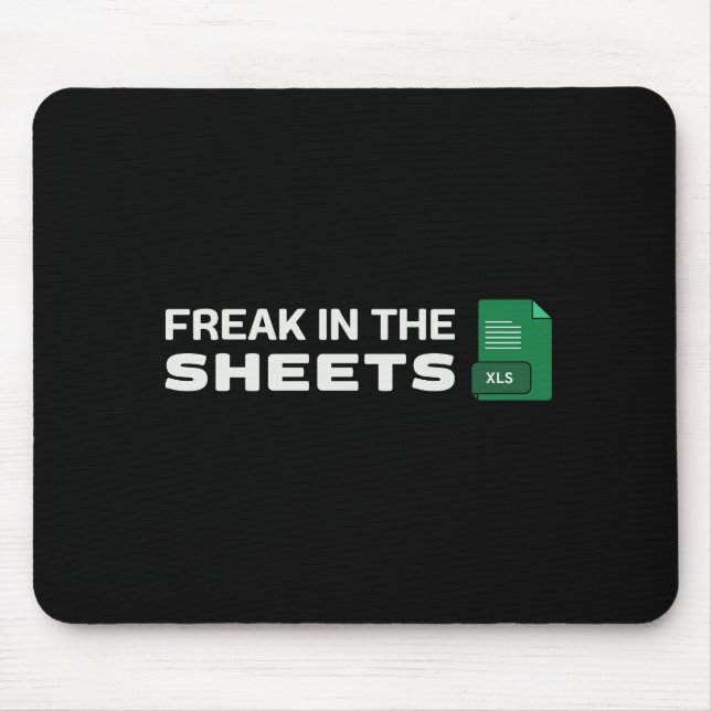 Mousepad Freak nos lençóis (Frente)