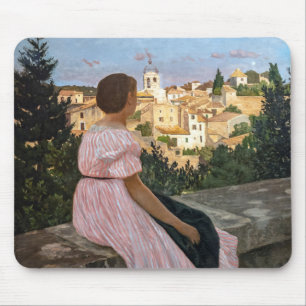 Mousepad Frederic Bazille - O Vestido Rosa