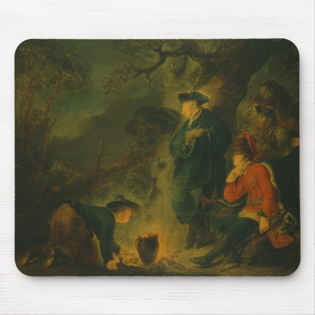 Mousepad Frederick o excelente e o general von (Frente)