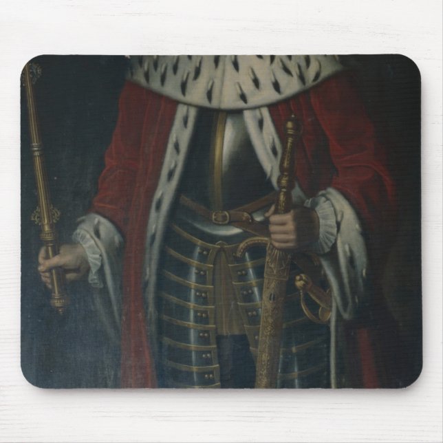 Mousepad Frederick William mim, rei do Regalia de Prússia (Frente)