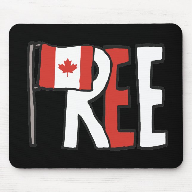 Mousepad Free Canada (Frente)
