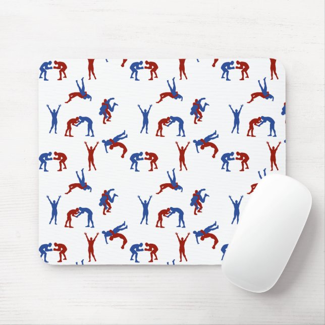 Mousepad Freestyle Greco Roman Luta Patterno (Com mouse)