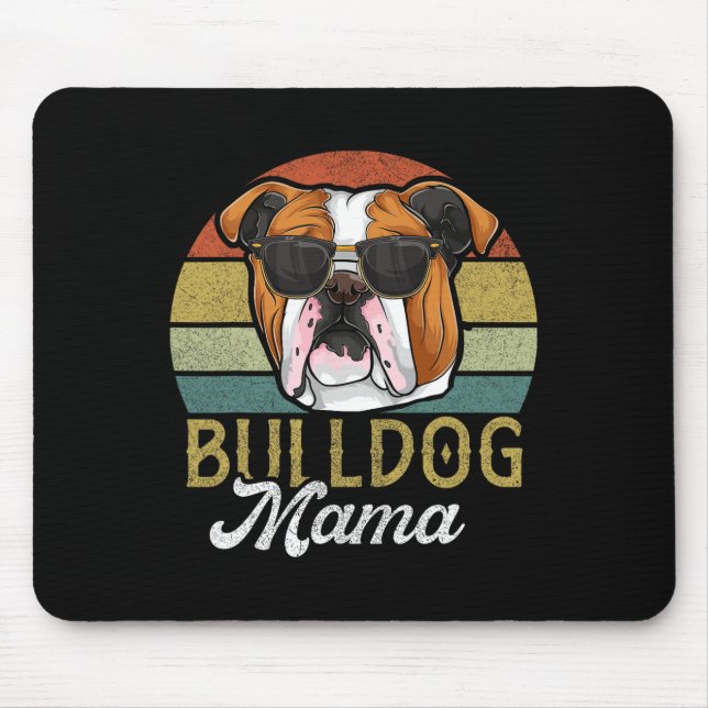 Mousepad Frenchie Bulldog Mama Dog Mãe (Frente)