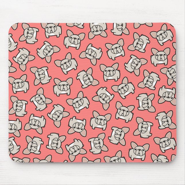 Mousepad Frenchie de creme (Frente)