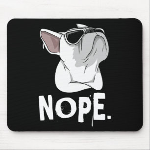 Mousepad Frenchie White Buldogue