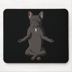 Mousepad Frenchie Yoga Dog French Buldog