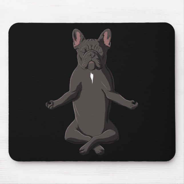 Mousepad Frenchie Yoga Dog French Buldog (Frente)