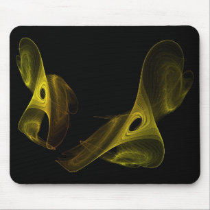 Mousepad Frente de rotação do ouro