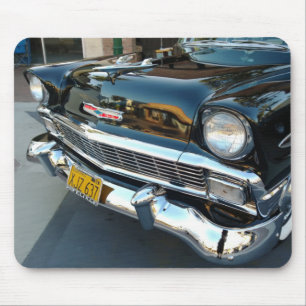 Mousepad Frente de um Hot Rod de Ar Quente Clássico de Che