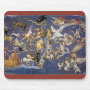 Mousepad Fresco das Constelações Celestes da Astronomia Vin