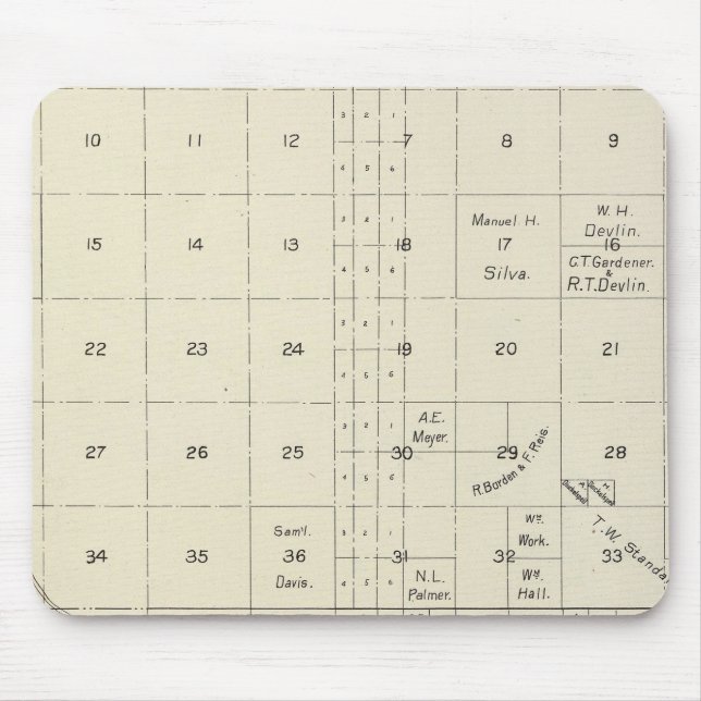 Mousepad Fresno County, Califórnia 20 (Frente)