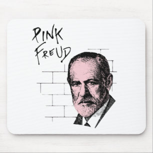 Mousepad Freud cor-de-rosa Sigmund Freud