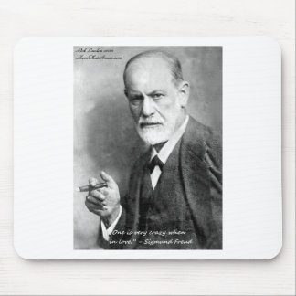 Mousepad Freud Crazy Amantes Adoram Ofertas De Ofertas Etc