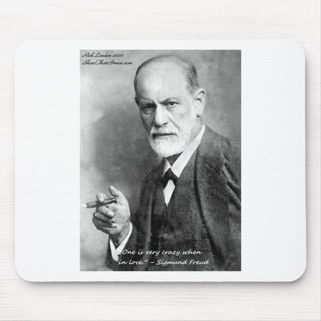 Mousepad Freud Crazy Amantes Adoram Ofertas De Ofertas Etc (Frente)