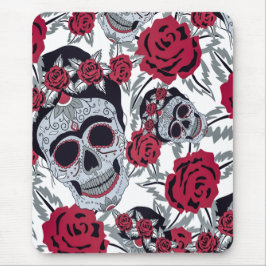 Mousepad Frida Kahlo  and roses 