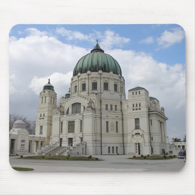 Mousepad Friedhofskirche Zum Heiligen Karl Borromäus (Frente)