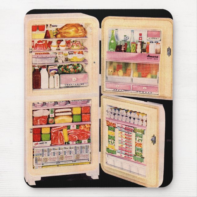 Mousepad frigorífico de abundância (Frente)