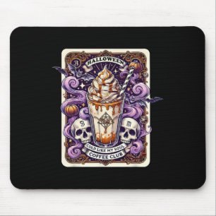 Mousepad Frio De Halloween Como O Meu Cartão Tarot Do Clube