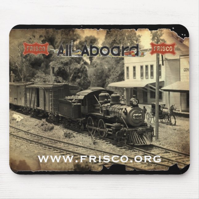 Mousepad Frisco 151 chega em Greebrier (Frente)