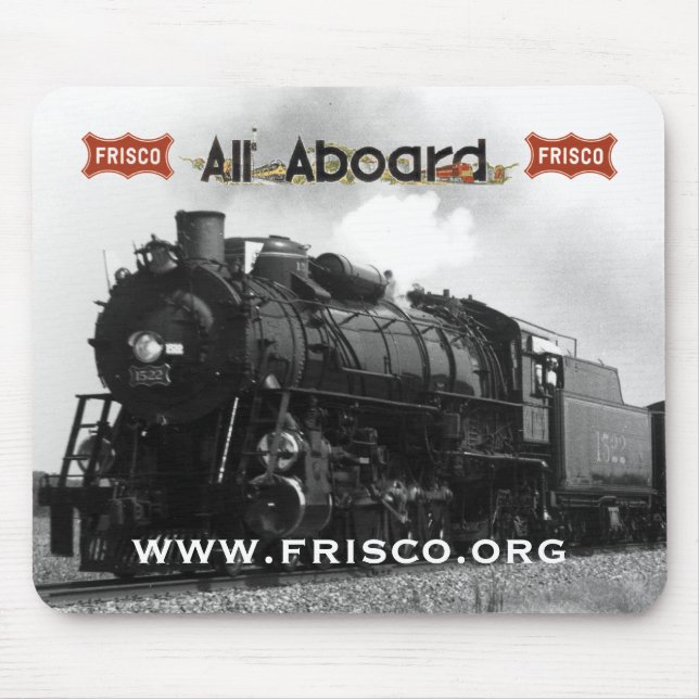 Mousepad Frisco 4-8-2 1522 "orgulhos da frota " (Frente)