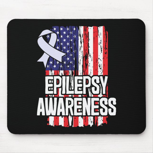 Mousepad Friso de Sensibilização do Sinalizador Americano (Frente)