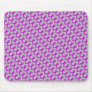Mousepad Friso Padrão Roxo de Kenneth Yoncich