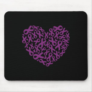 Mousepad Friso Roxo 2 para Sensibilização do câncer de pânc