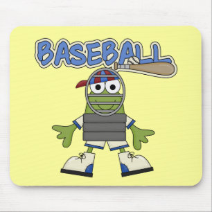 Mousepad Frog Baseball - Camisetas de Catcher e Presentes