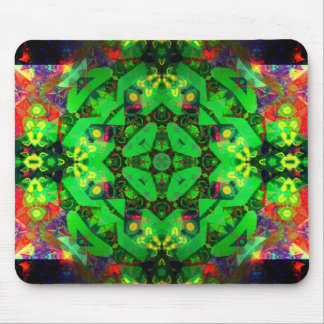 Mousepad Frogiana: Bocal de Artes Geométricas Vermelhas