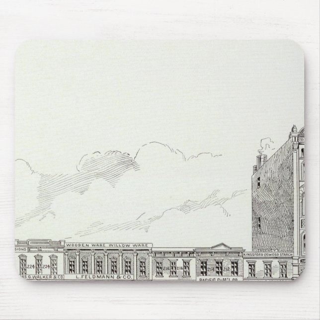 Mousepad Front East side California e Sacramento (Frente)