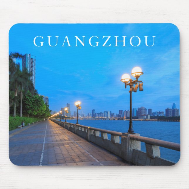 Mousepad Fronteira de água da cidade de Guangzhou (Frente)