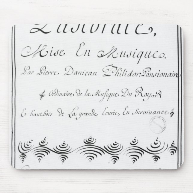 Mousepad Frontispício 'do Pastorale (Frente)