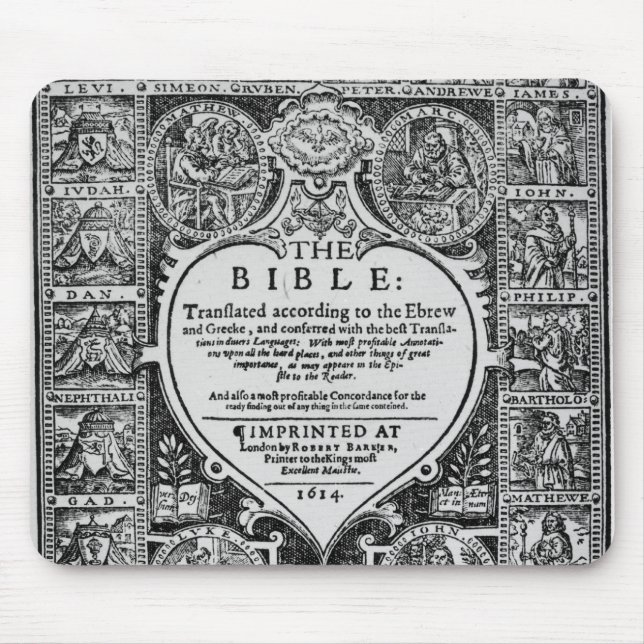 Mousepad Frontispício para a tradução inglesa (Frente)
