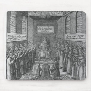 Mousepad Frontispiece ao "Vox Regis" por Thomas Scott