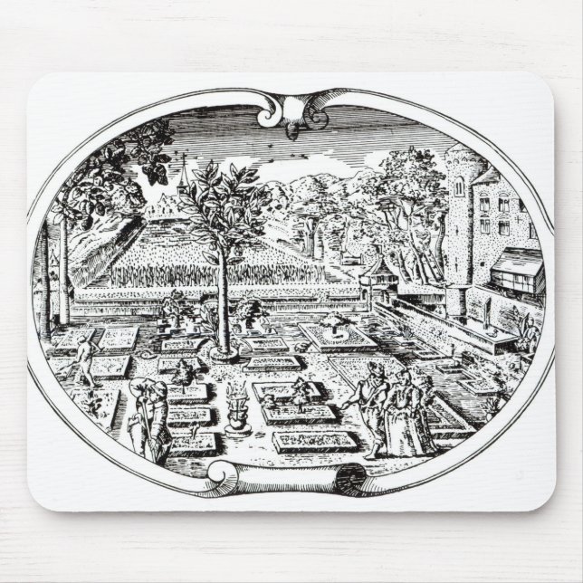 Mousepad Frontispiece, "do Herball", por John Gerard ( (Frente)