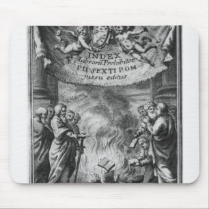 Mousepad Frontispiece 'do índice Librorum Prohibitorum