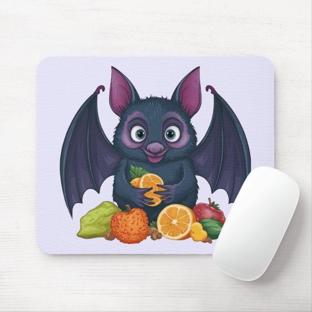 Mousepad Fruta Bat (Com mouse)