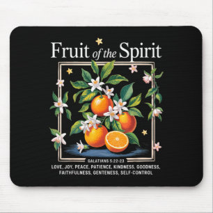 Mousepad Fruta Cristã Da Laranja De Fruta Vintage Srit F