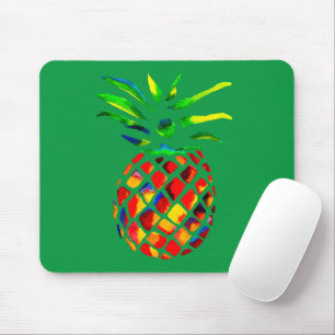 Mousepad Fruta de abacaxi colorida