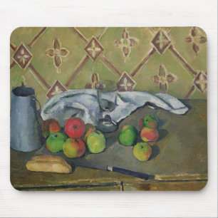 Mousepad Fruta de Paul Cezanne , Serviette e jarro de