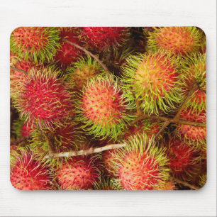 Mousepad Fruta de Rambutã no Mercado de Can Duoc