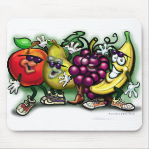 Mousepad Frutas