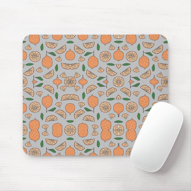 Mousepad Frutas de Citrus (Com mouse)