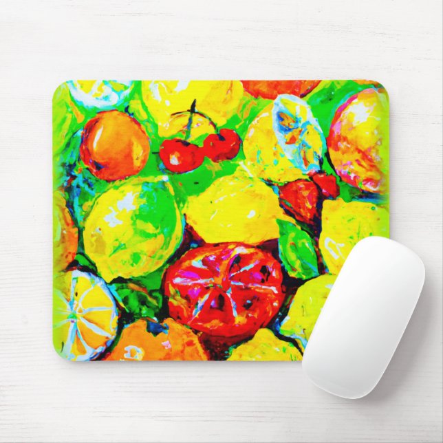 Mousepad frutas de Verão, Comprar de Arte (Com mouse)