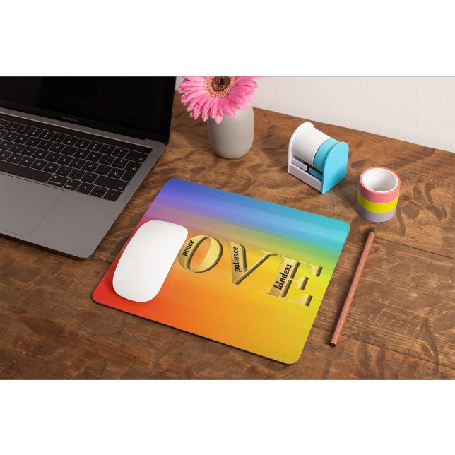 Mousepad FRUTAS do Espírito de Deus da fé cristã (Criador carregado)