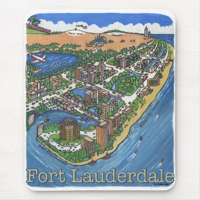 Mousepad Ft Lauderdale (Frente)