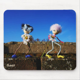 Mousepad Fubby's die elkaars Valentijn zijn.