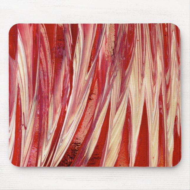 Mousepad Fuchsia Feather Fringe (Frente)