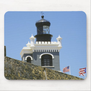 Mousepad Fuerte San Felipe del Morro cinzento ameado