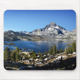 Mousepad Fuga de John Muir do lago island do pico mil da